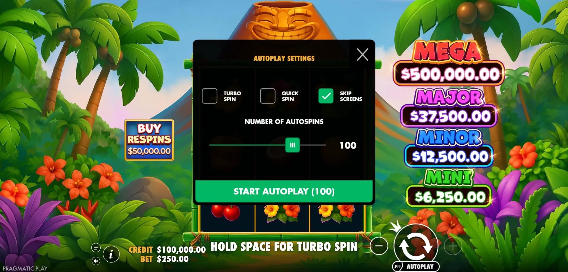 Martingale — super tiki strikesuper